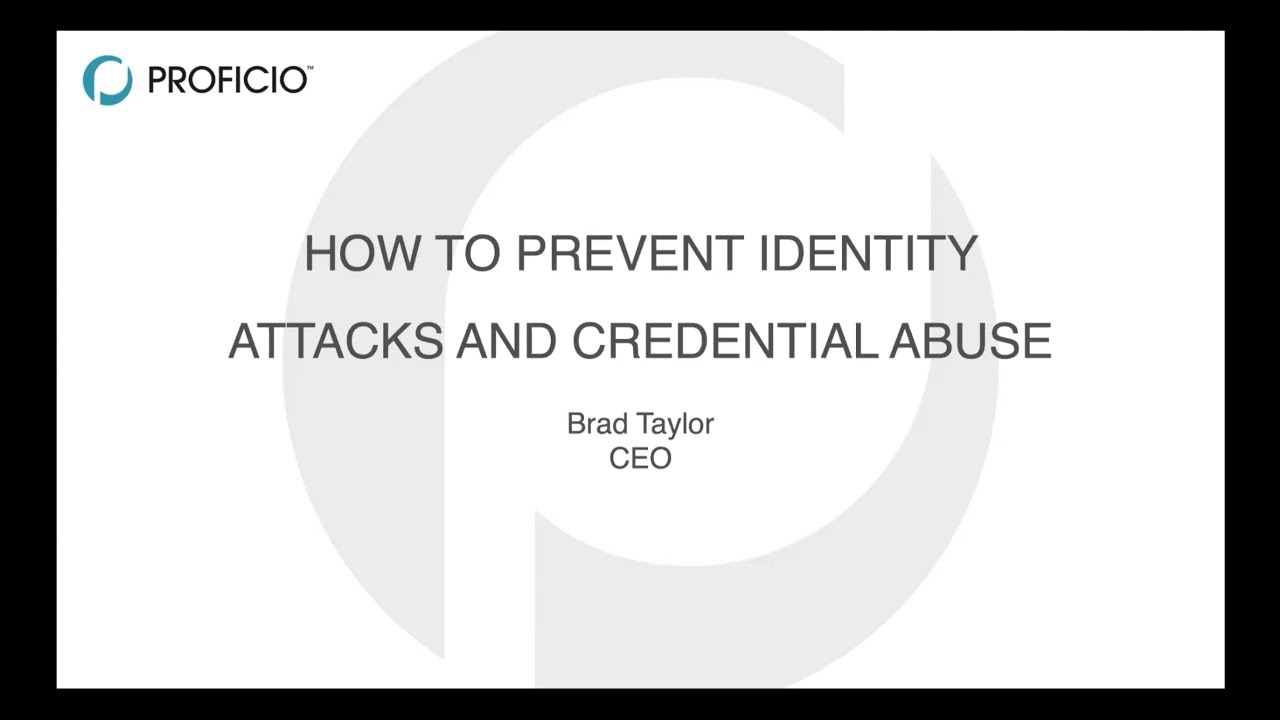 How to prevent Identity Attacks and Credential Abuse (ITDR)