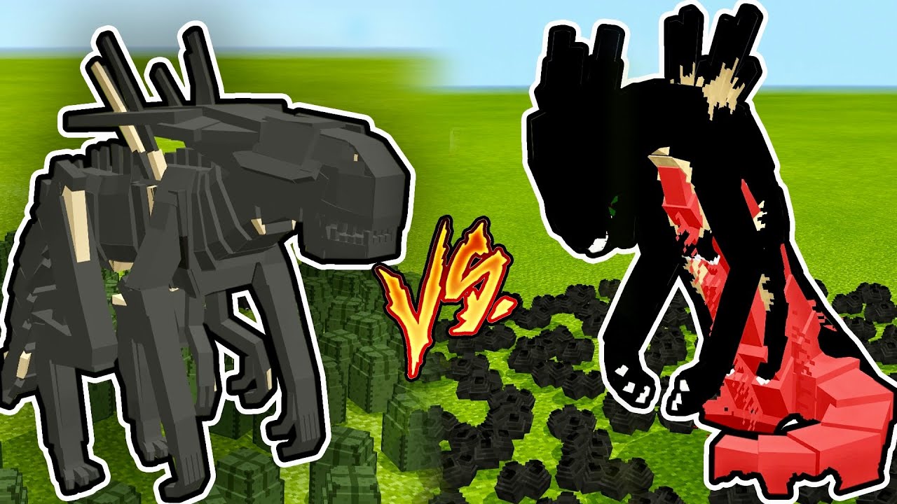 ALIEN HIVE VS TERAMORPH HIVE in Minecraft