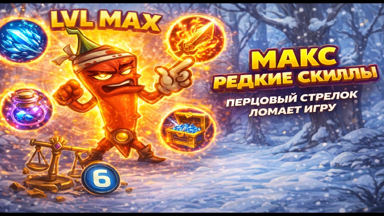 Так прокачиваться - НЕЧЕСТНО — Перцовый стрелок — Skill Legends Royale