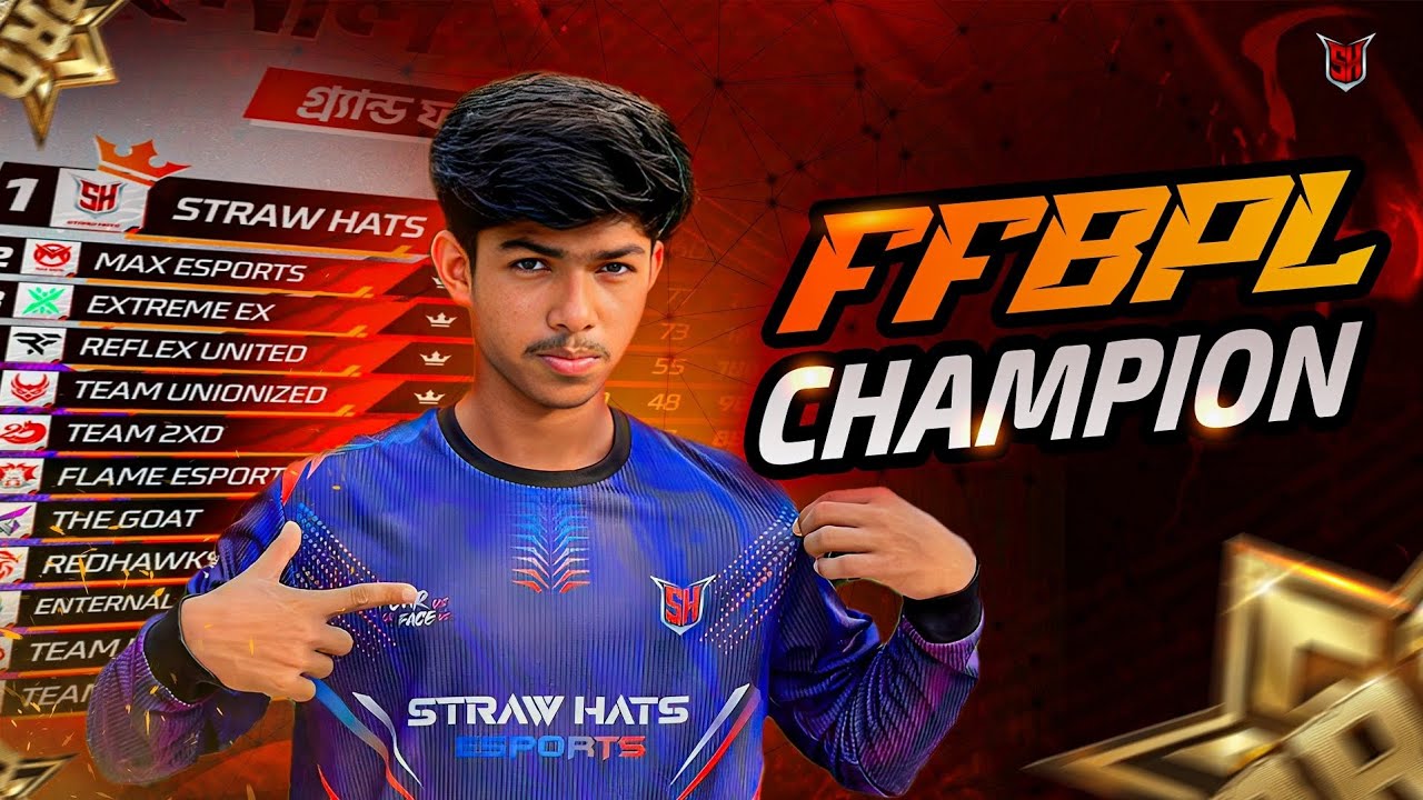 FFBPL CHAMPIONS || FFBPL S2 FINAL ALL MATCH HIGHLIGHTS || STRAW HATS ESP #ffbpls2 #ffbpl #FFBPLCAM