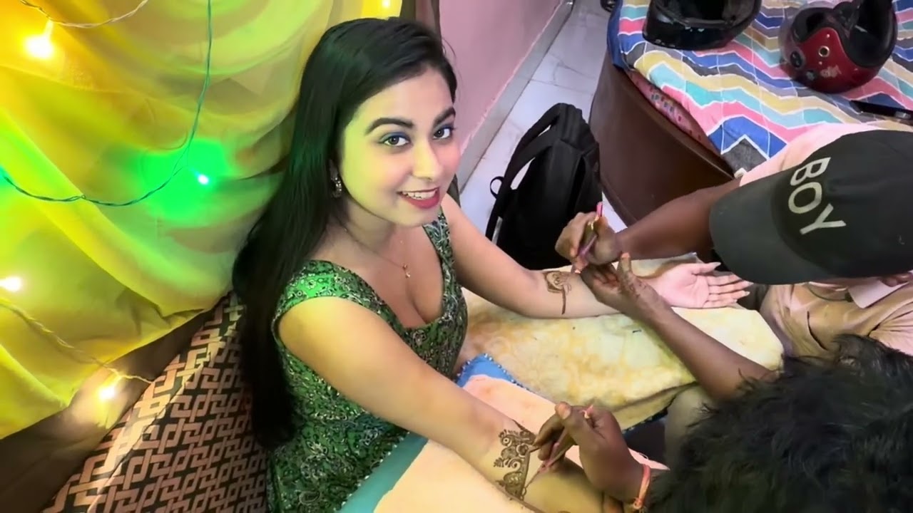 Vlog 44 | Bahen Ki Haldi Se Ek Din Pehle 💛 Ghar Bana Wedding House | Mehendi, Ganga Nimontron 🎉