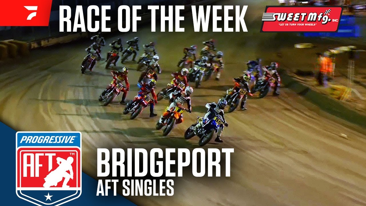 FULL RACE: American Flat Track Singles at Bridgeport | Sweet Mfg Race Of The Week