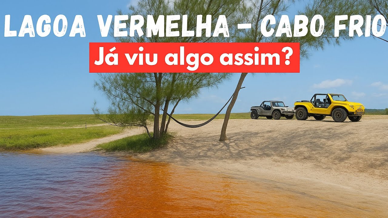 Lagoa Vermelha + Praia do Foguete: o que ninguém mostra na Região dos Lagos!