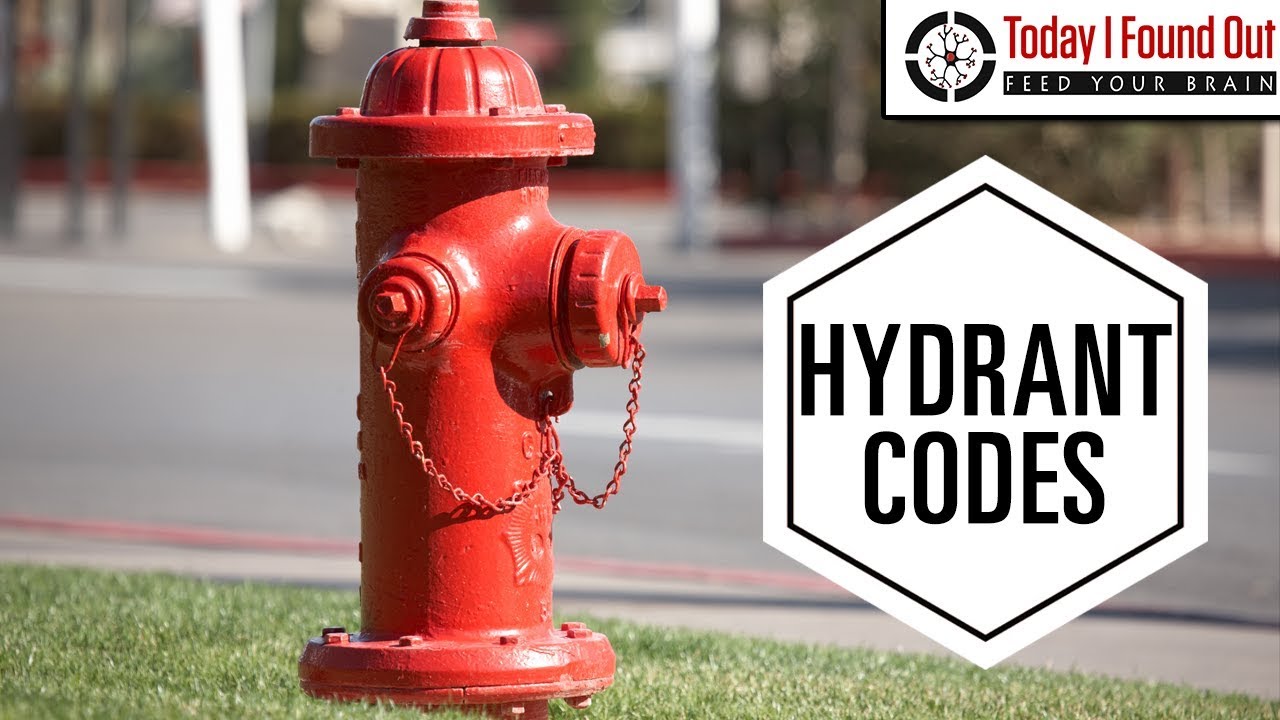 Fire Hydrant Colors Actually Mean Something