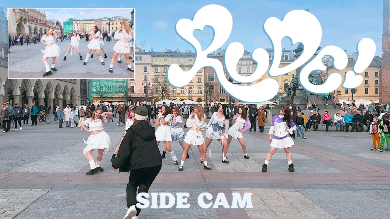[KPOP IN PUBLIC | SIDE CAM] Hearts2Hearts 하츠투하츠 'RUDE!' Dance Cover by WAKEY | POLAND | ONE TAKE