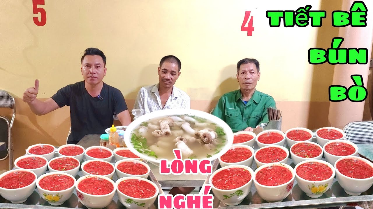 HÀNH TRÌNH TÌM QUÁN•TIẾT CANH BÊ,BÚN PHỞ BÒ,LÒNG NGHÉ,TRÊN PHỐ HUYỆN,LÊ TOÀN FOOD
