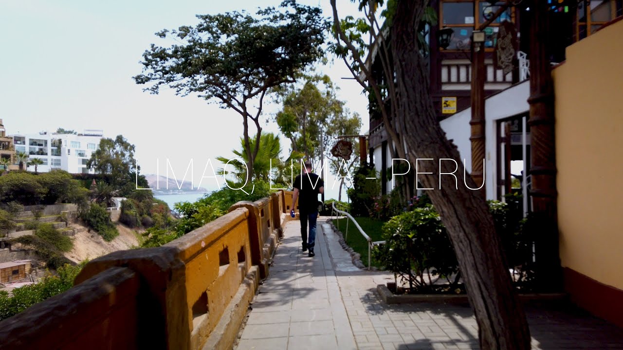 Walking in Barranco, (Lima, Peru pt. 7) - 4K