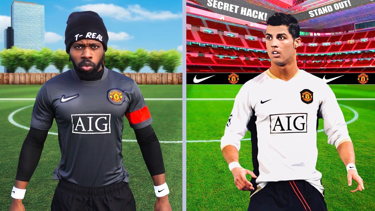 How To Dress Like Young Cristiano Ronaldo On The Pitch!