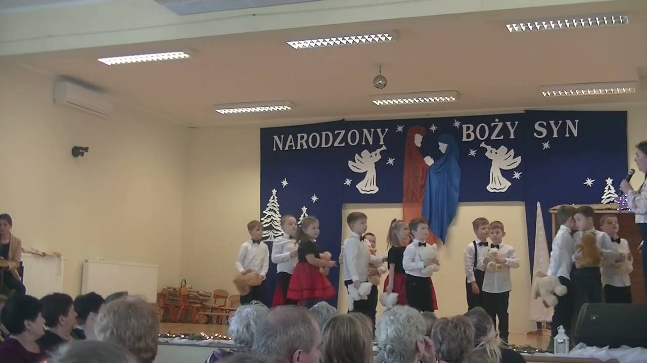 Niepubliczne Przedszkole w Pakoszówce, Dzień Babci i Dziadka, 18.01.2025r. Taniec 6-latków