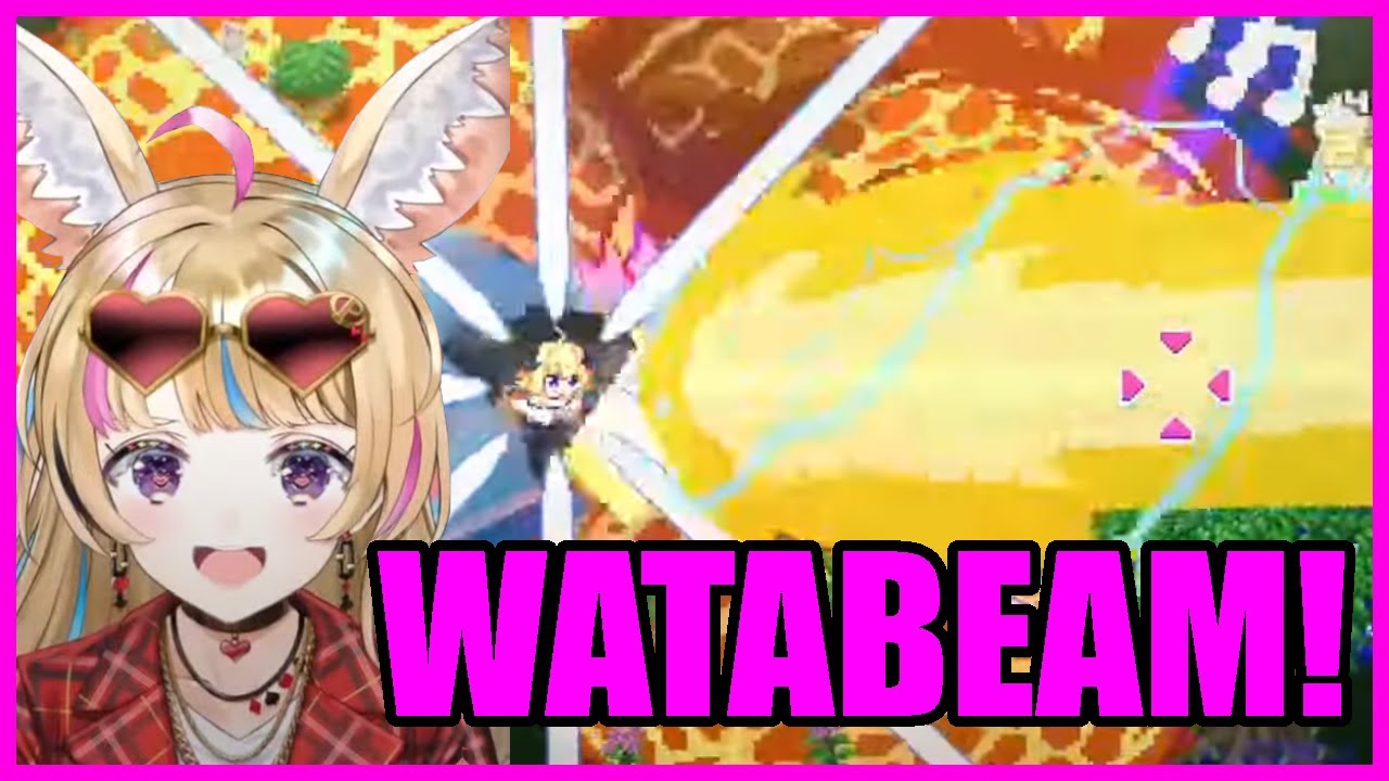 Polka has too much fun shooting WataBeams [Holocure]