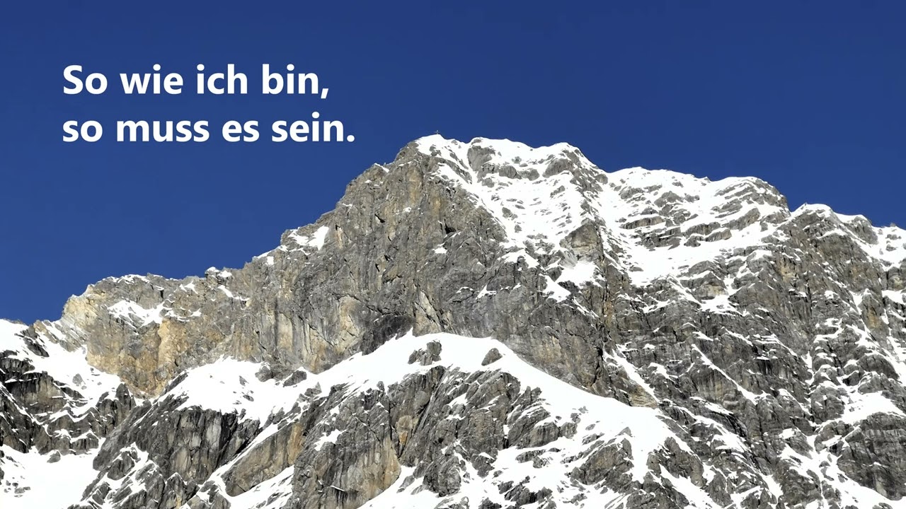 So wie ich bin, so muss es sein - Helmut Glock