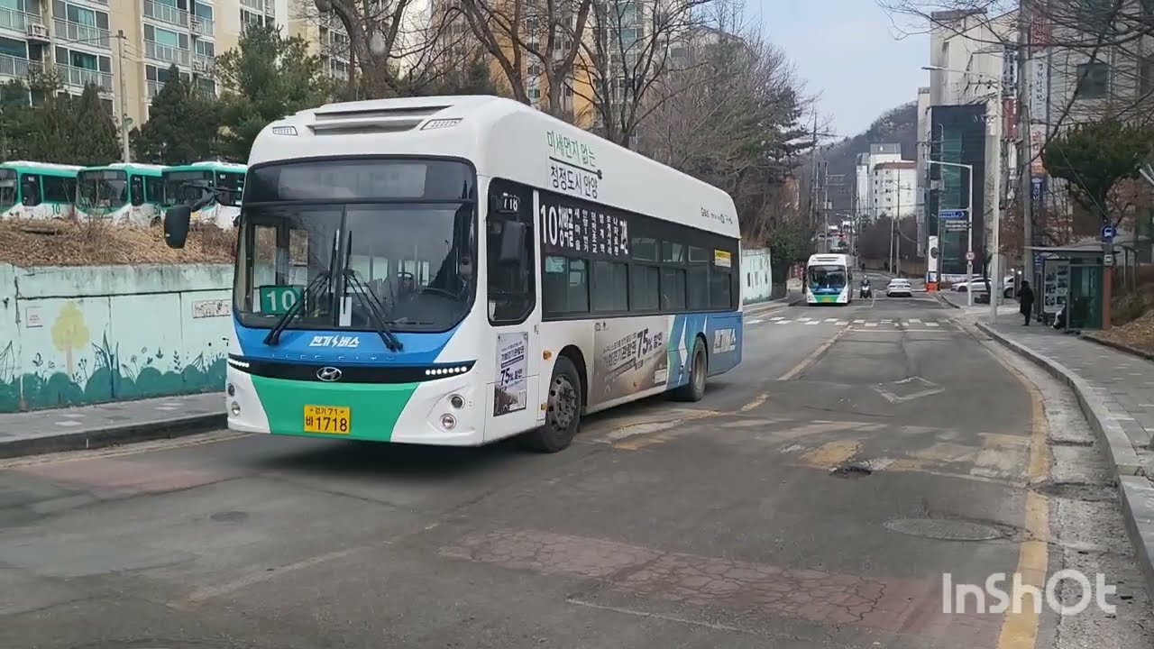 삼영운수.보영운수 창박골자가차고지 풍경
