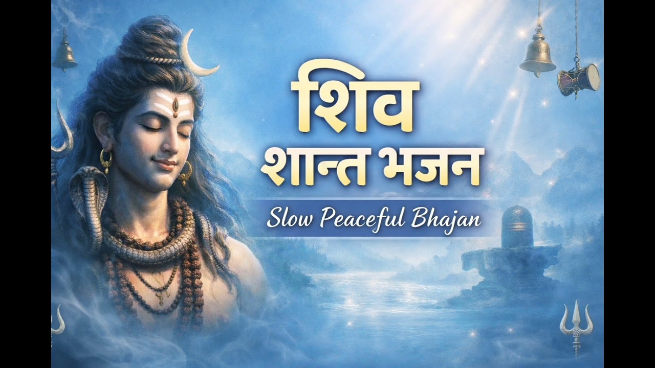 शिव शान्त भजन | मन को शांति देने वाला शिव भजन | Slow Peaceful Shiva Bhajan 