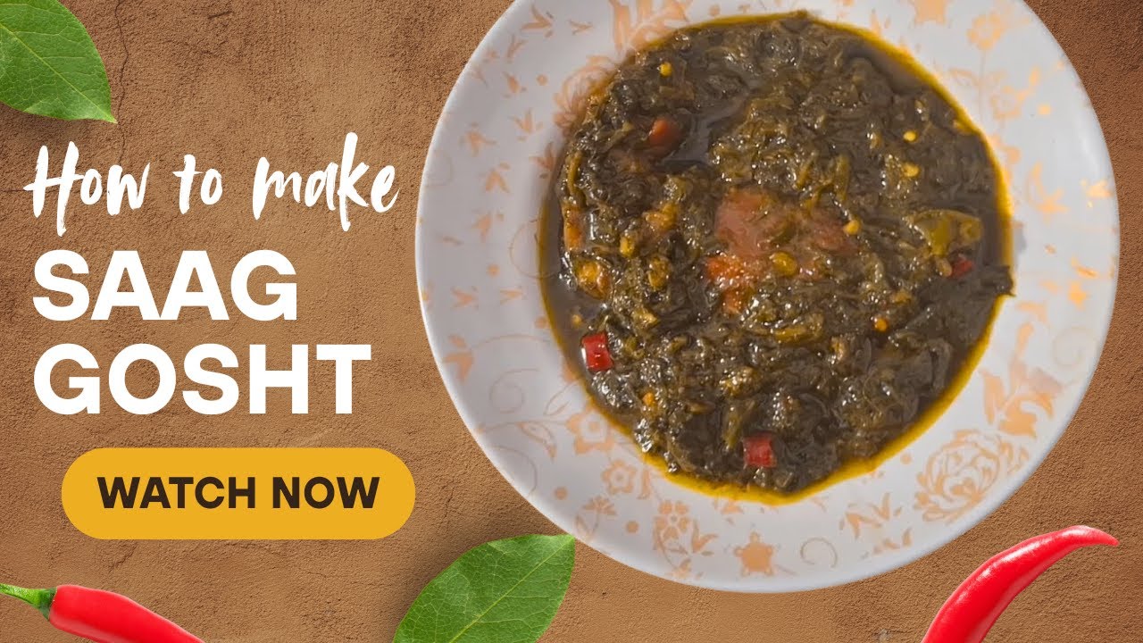 Traditional Saag Gosht Recipe from Amroha | Homemade Saag Gosht | Desi Style Recipe