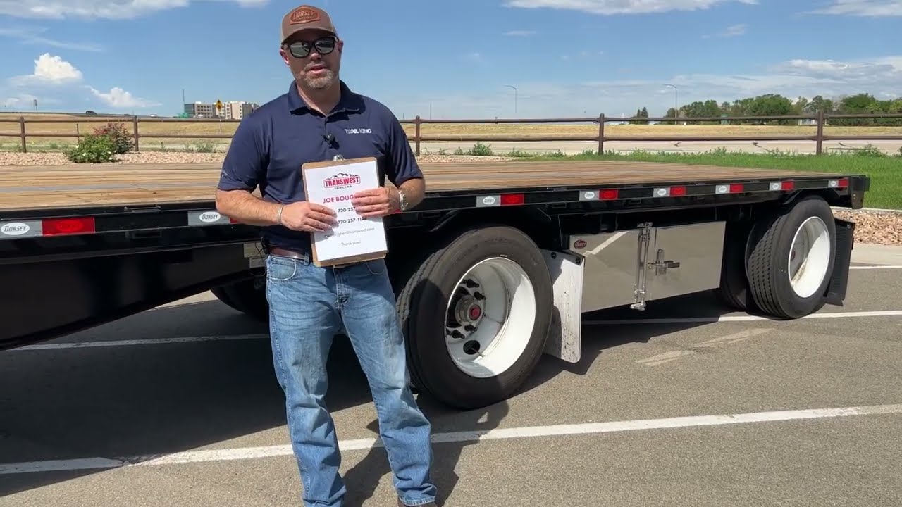 Transwest Trailers 2023 Dorsey Drop Deck