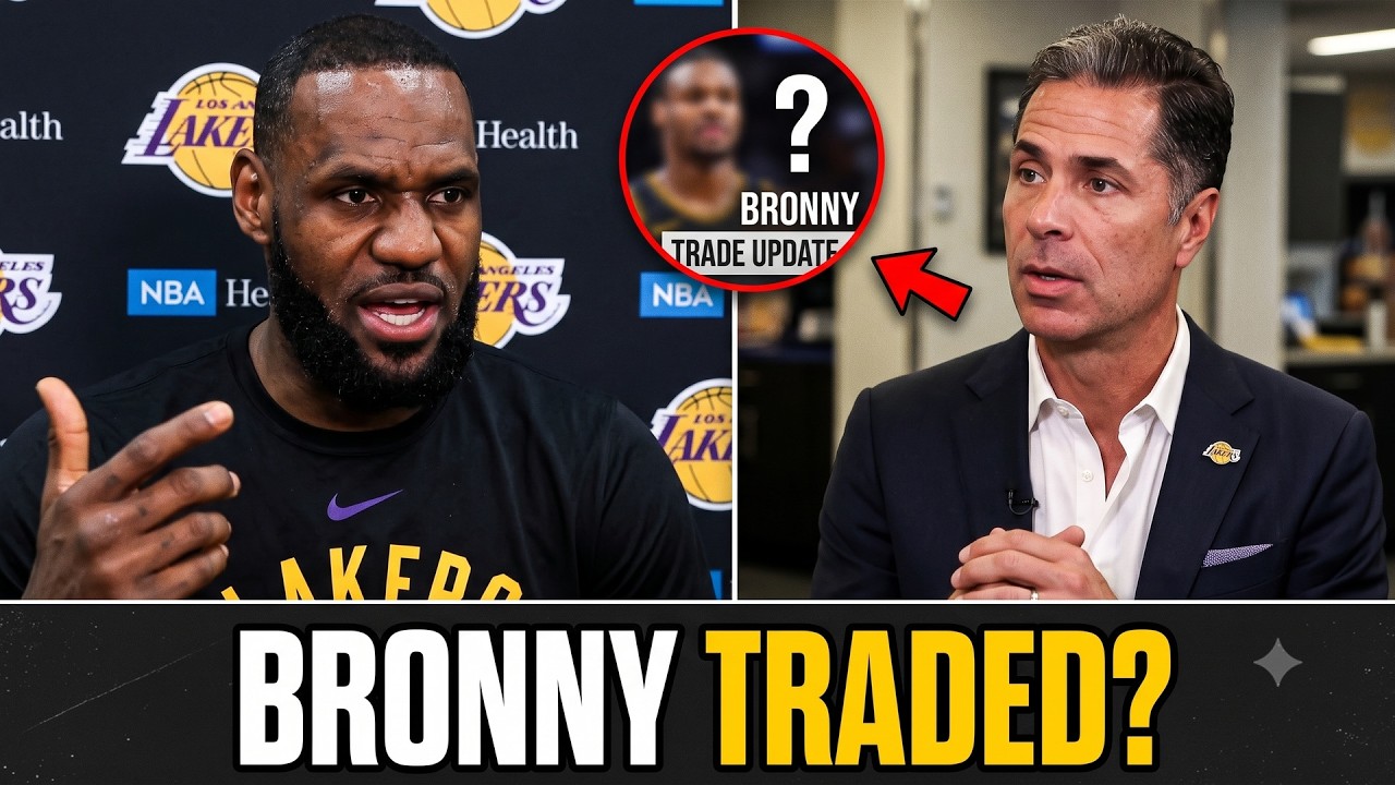 LeBron James SNAPS On Rob Pelinka After Bronny Trade Update GOES VIRAL!
