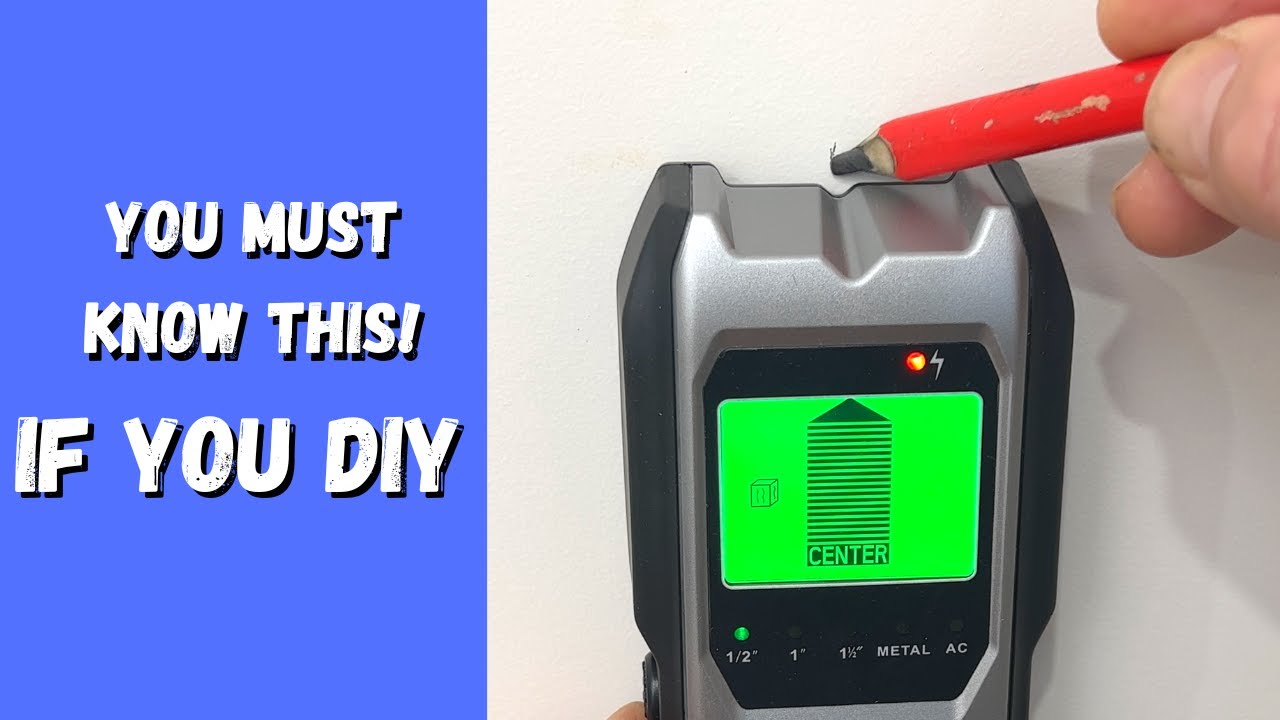 Go next level DIY with this tool - the Stud Finder