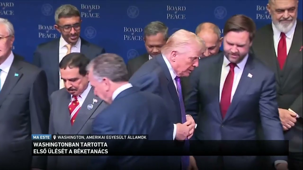 Washingtonban tartotta első ülését a Béketanács