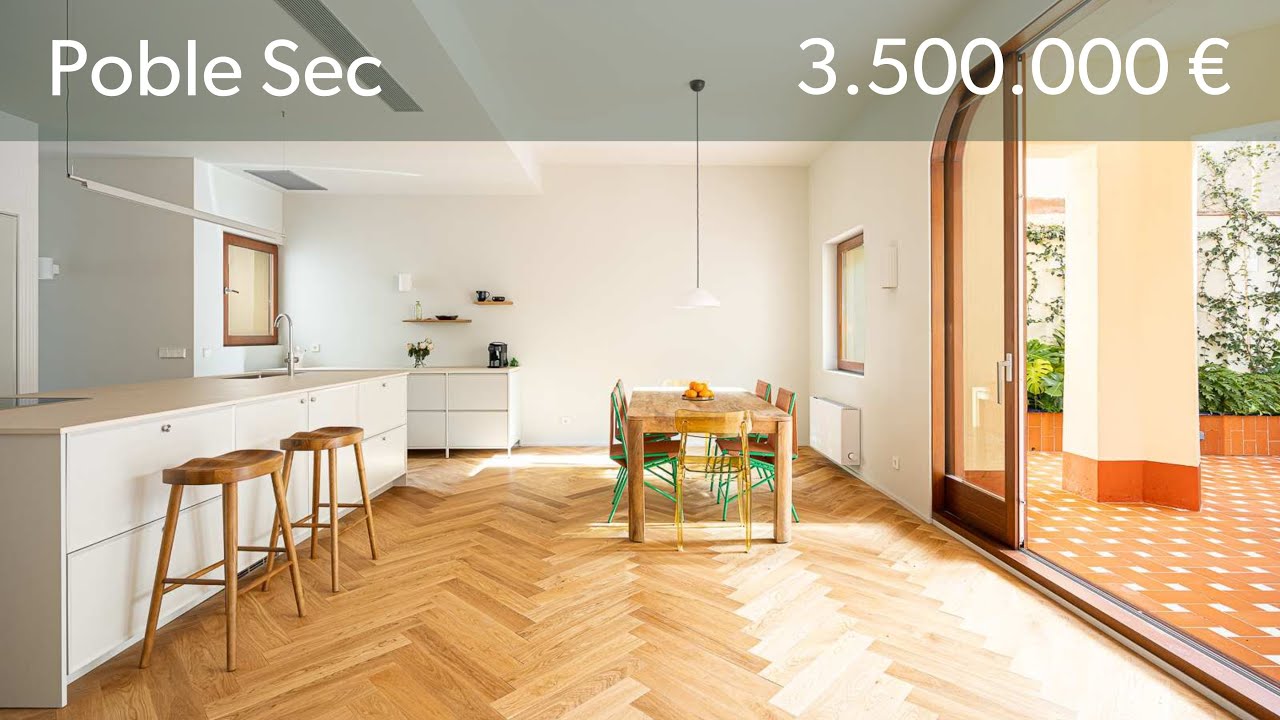 Magnífica villa en venta en Poble Sec, Barcelona