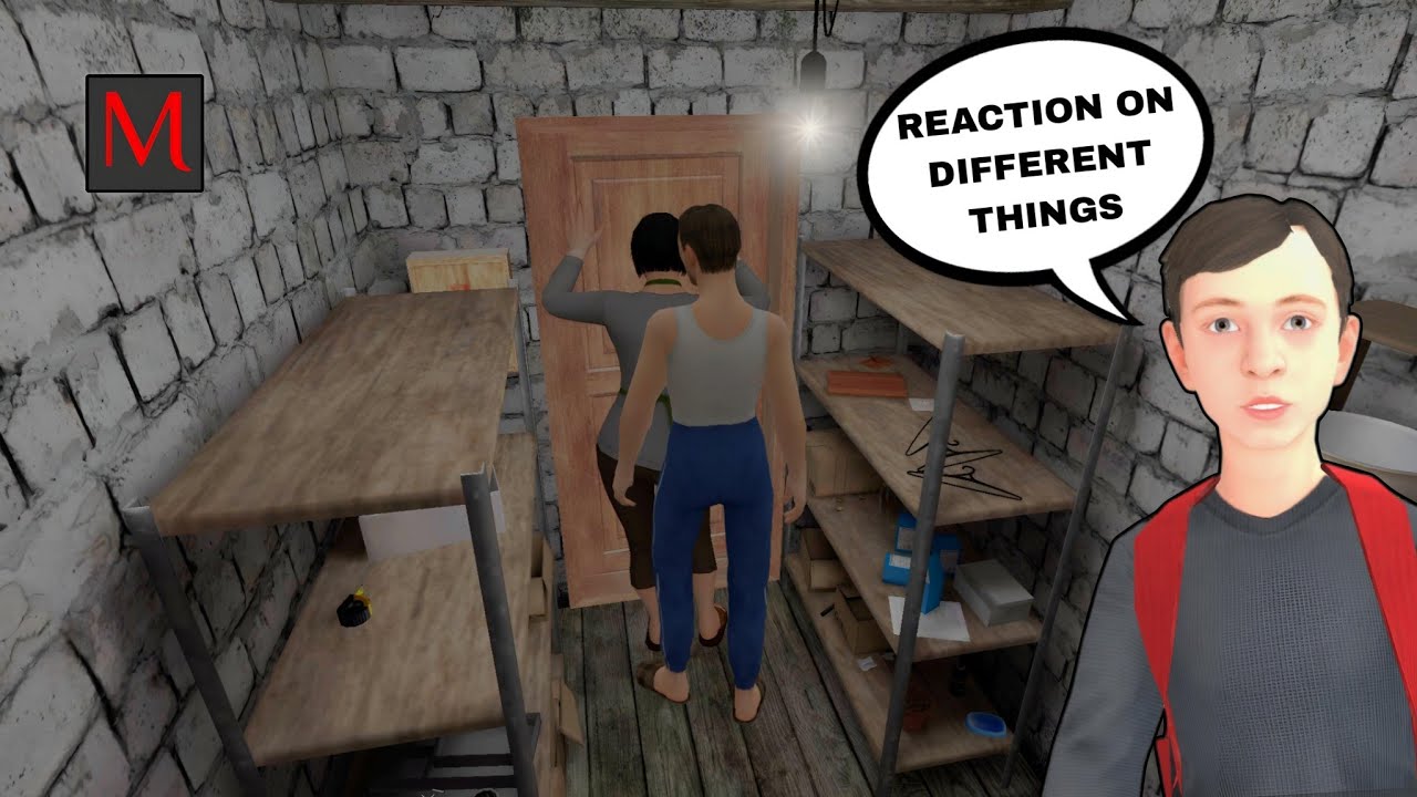 How Galya & Gena Reacts To Different Things In Schoolboy Runaway Stealth
