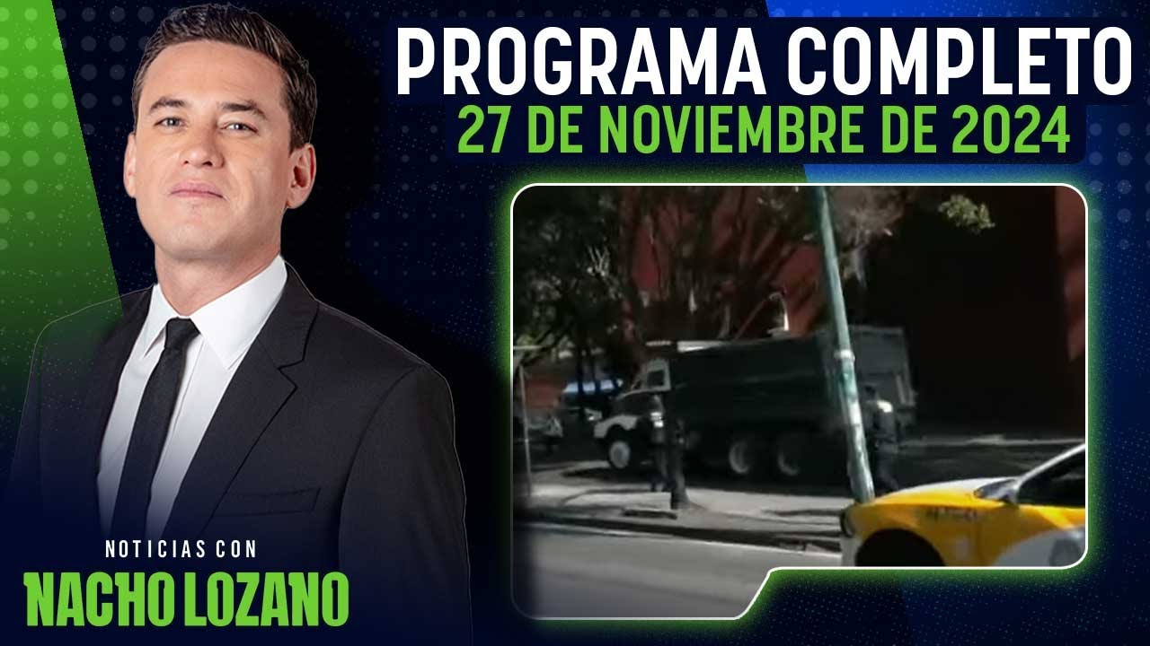Captan a niño enfrentando un secuestro en Mazatlán | Nacho Lozano | Programa del 27/11/2424