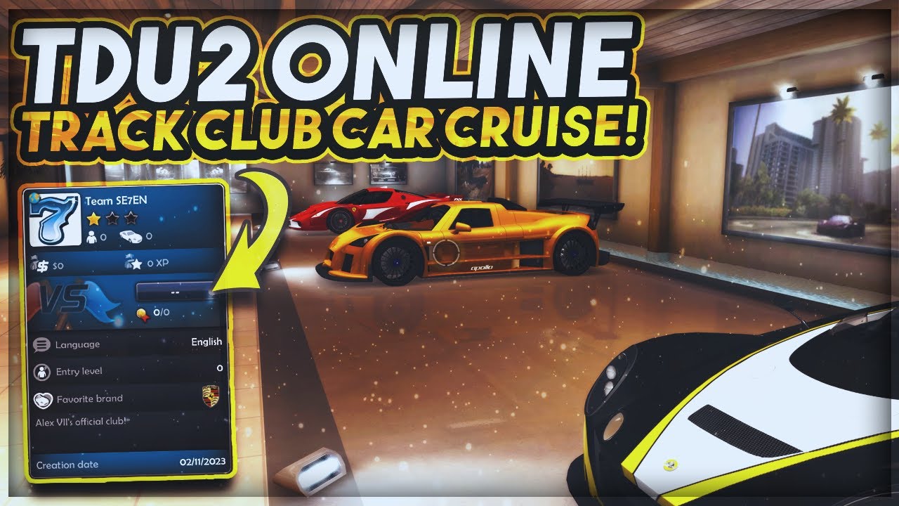 JOIN MY TDU2 ONLINE CLUB! Project Paradise 2 Online Server Cruise & Race With Viewers!