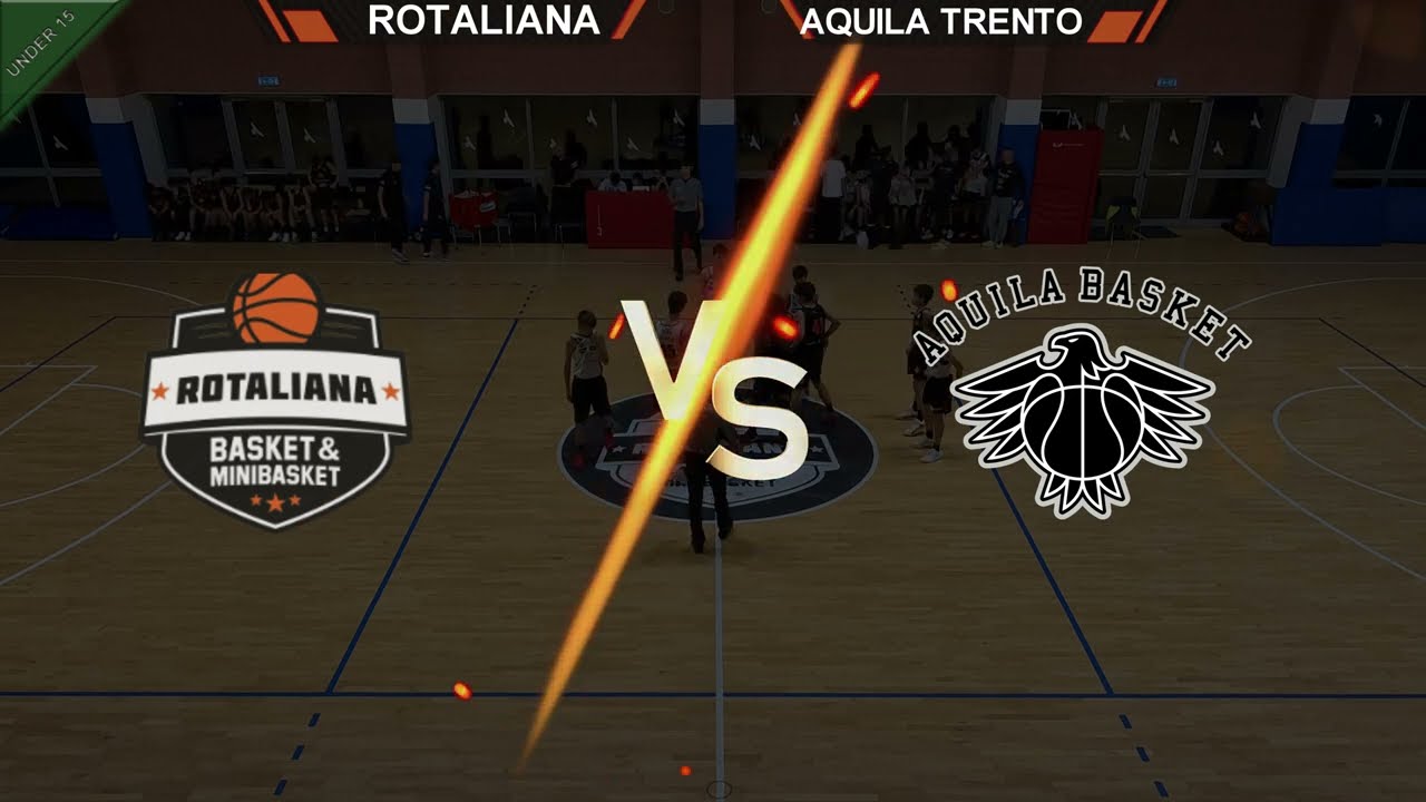 🏀Under15 Silver - Rotaliana - Aquila Trento, partita stupenda e combattuta fino alla fine!!