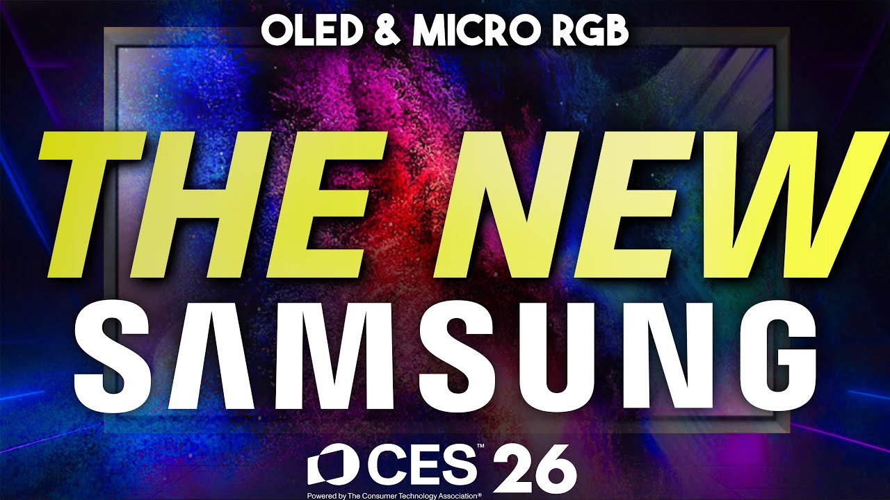 Меня шокировала линейка телевизоров Samsung 2026 года! | Телевизоры OLED и Micro RGB на выставке CES