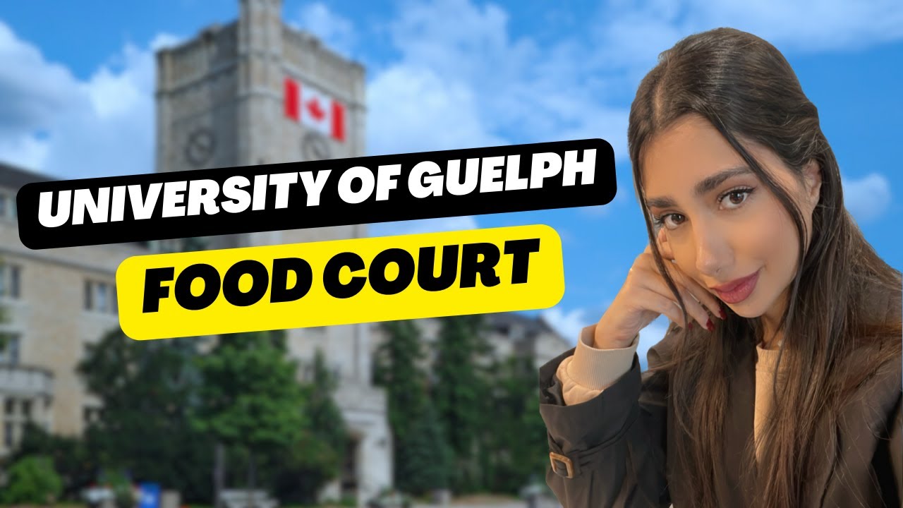 The University of Guelph Food Court | باهم بریم فودت کورت دانشگاه من 🍕🌭