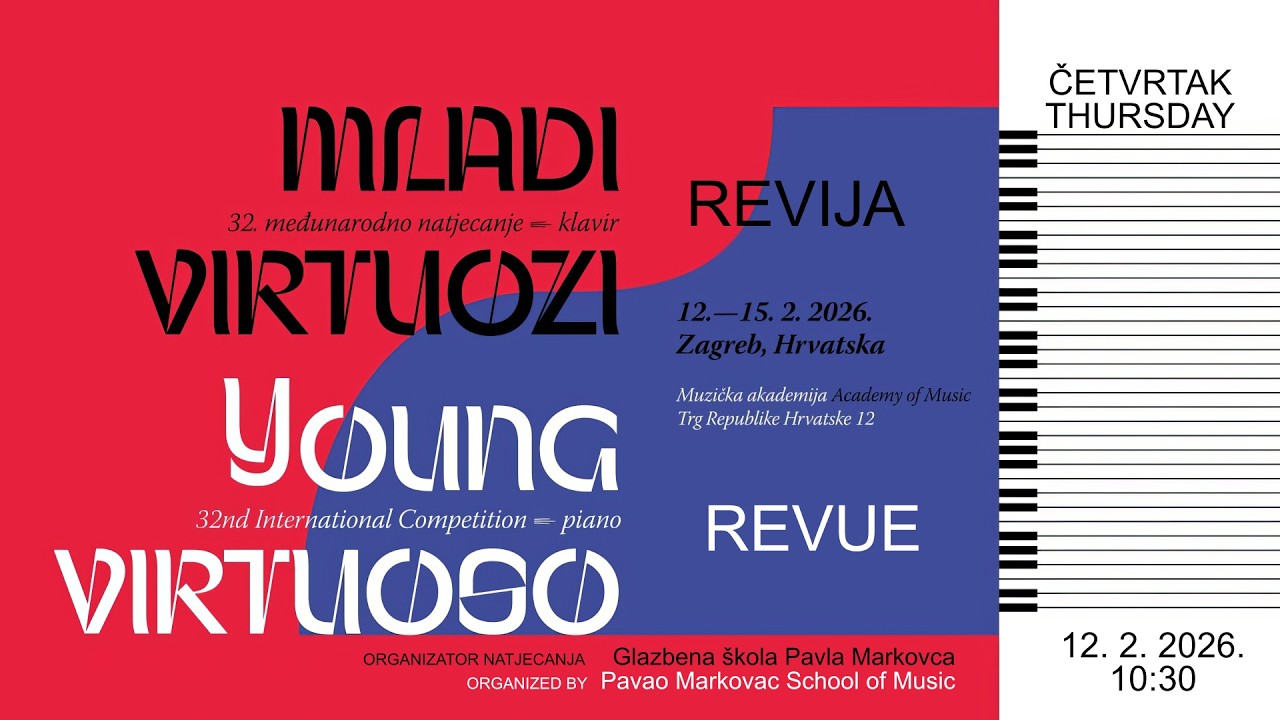 MLADI VIRTUOZI / YOUNG VIRTUOSO 2026.  -  REVIJA · REVUE