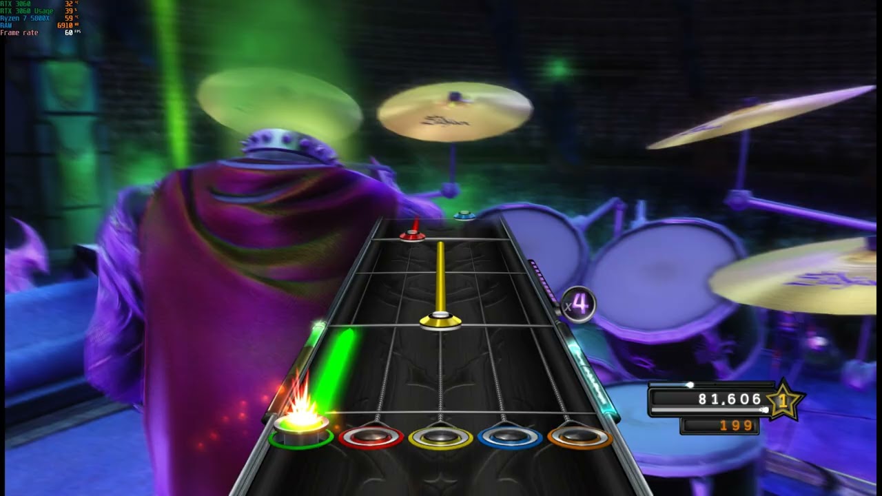Guitar Hero Warriors Of Rock - One by Metallica ( 4K Graphics Showcase)