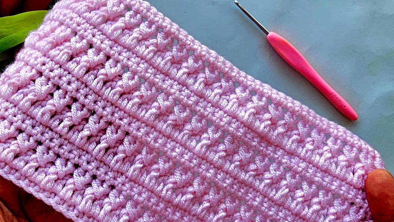 You won't believe it!😍 I already have 20 orders. An Easy & stylish crochet pattern for baby blanket