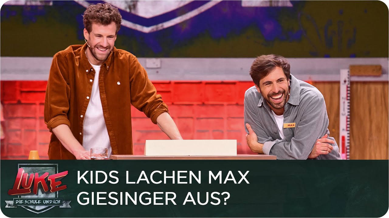 Max Giesinger testet Gegenstände auf ihre Fliehkraft | 4. Klasse | LUKE! Die Schule und ich