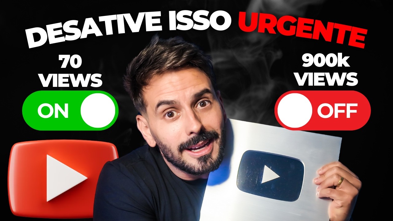 O Youtube Derrubou 70% do Alcance do SEU CANAL Por Causa DESSA FUN&Ccedil;&Atilde;O 