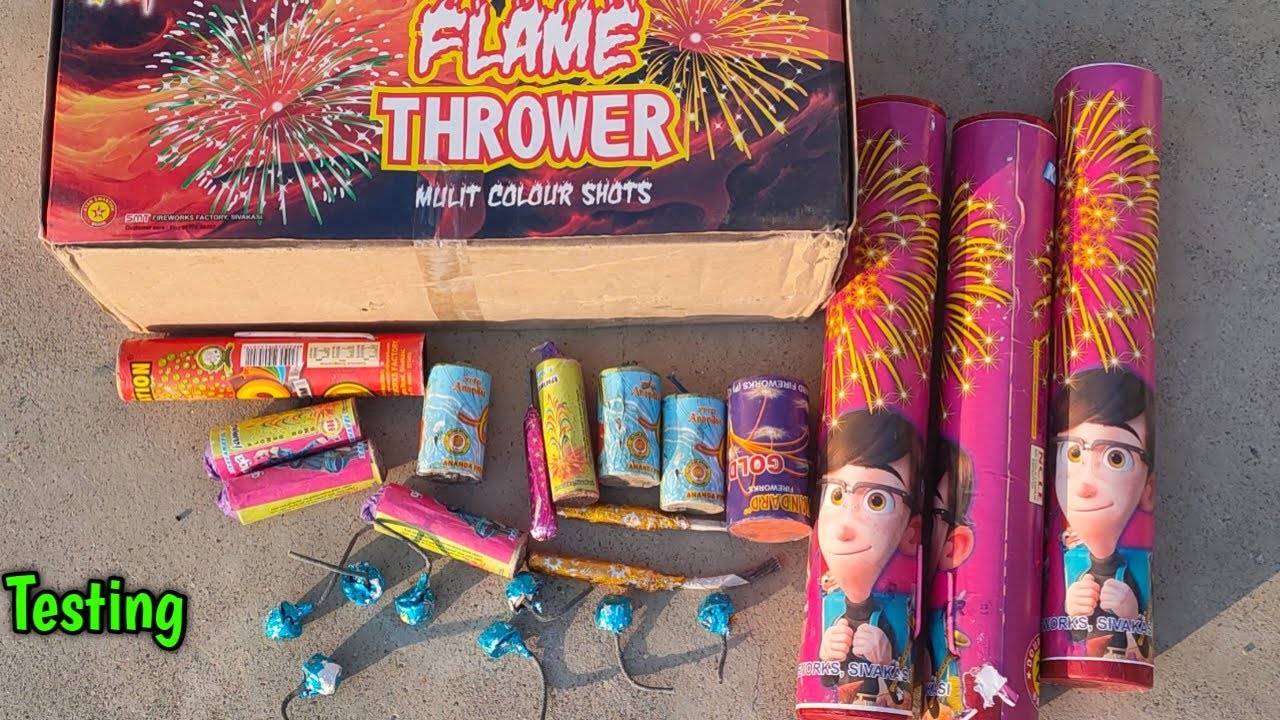 Fireworks Testing 2022 || Diwali Crackers Testing || Different Type of Cracker || #diwali2022