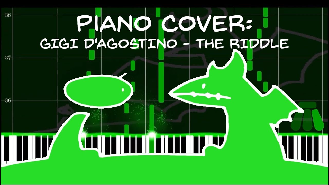PIANO COVER: Gigi D'Agostino - The Riddle