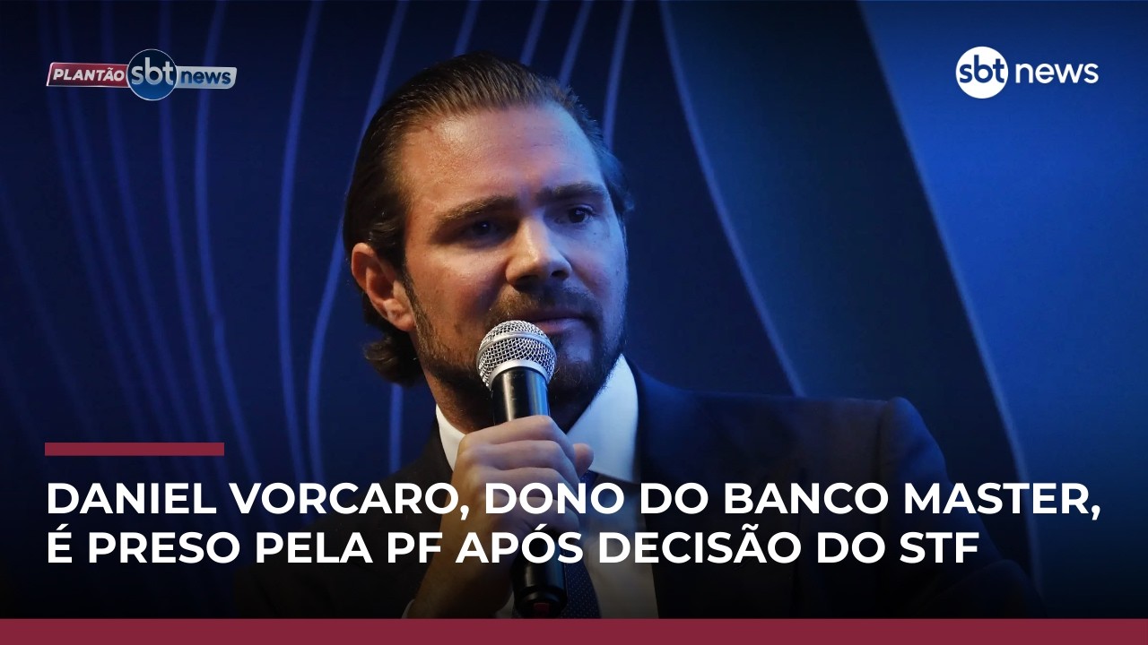 Daniel Vorcaro, dono do Banco Master, &eacute; preso pela PF ap&oacute;s decis&atilde;o do STF | #NewsPrimeiraEdi&ccedil;&atilde;o