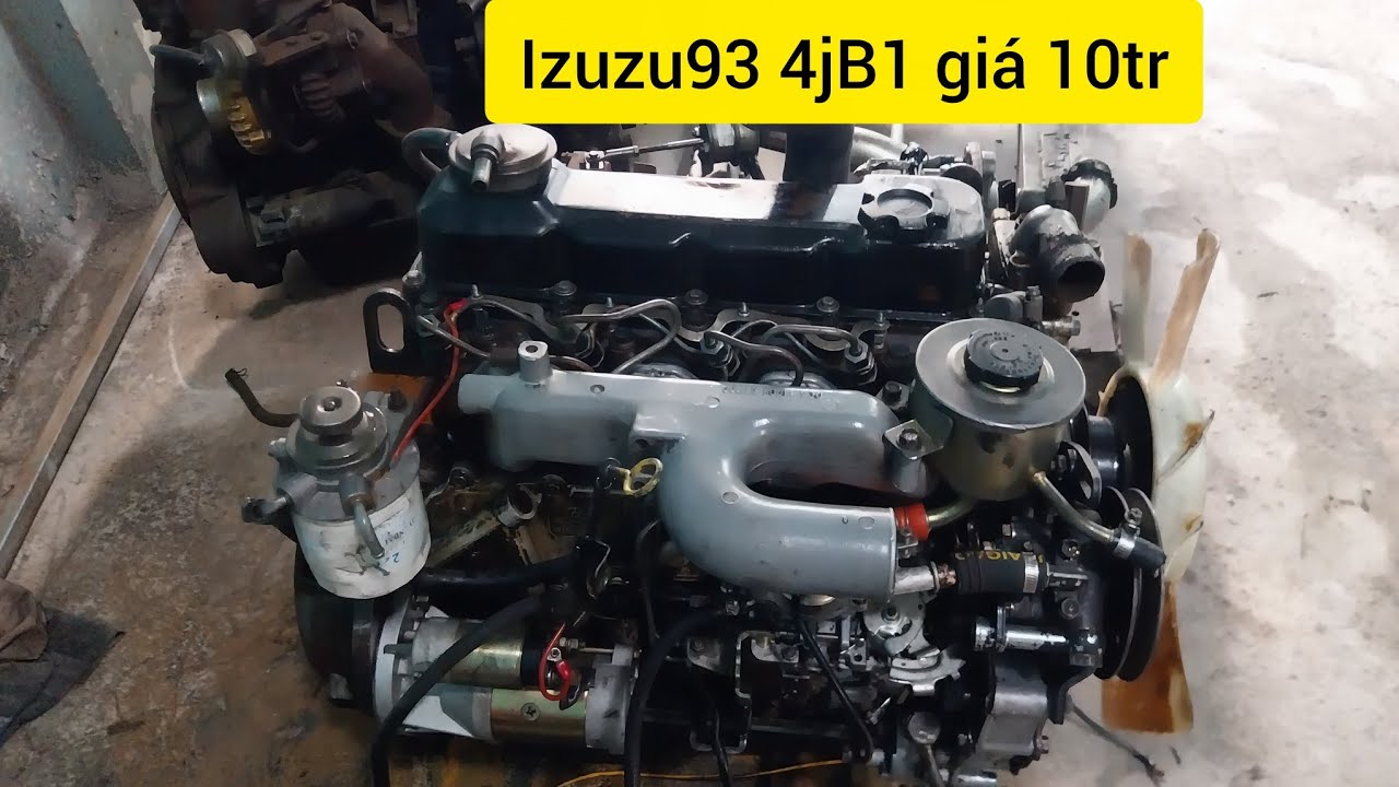Izuzu 93 4jB1 giá 10tr Nissan nhật turbo 4000tua.