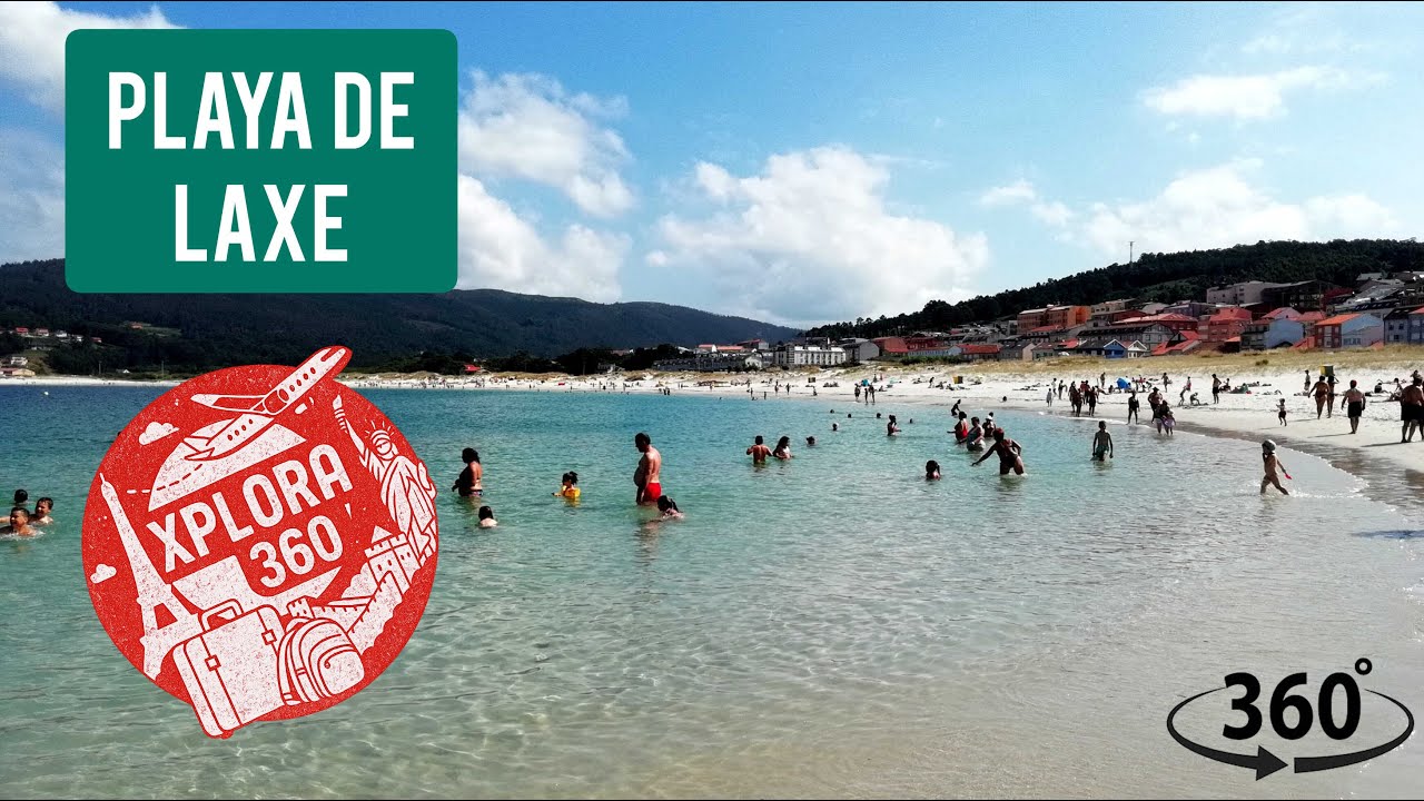 🌊✨ Playa de Laxe: la calma blanca de la Costa da Morte 🏖️