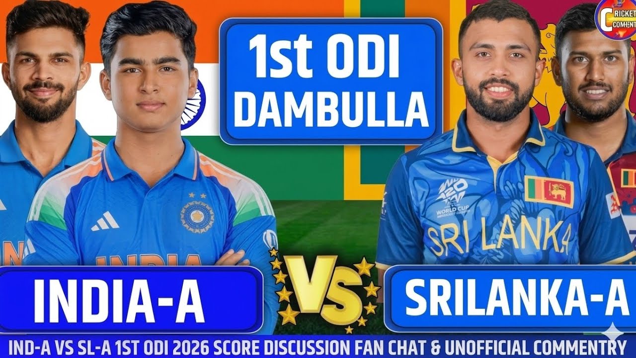 INDIA A Vs SL A 1st ODI Match Highlights | India Vs sri lanka | Today Match Highlights | ind vs sl 