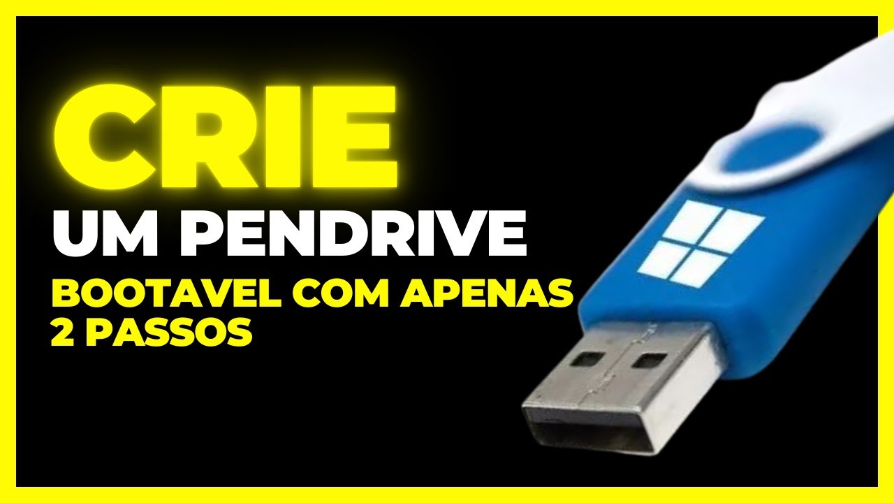 Como CRIAR um Pendrive Bootável - Atualizado 2023