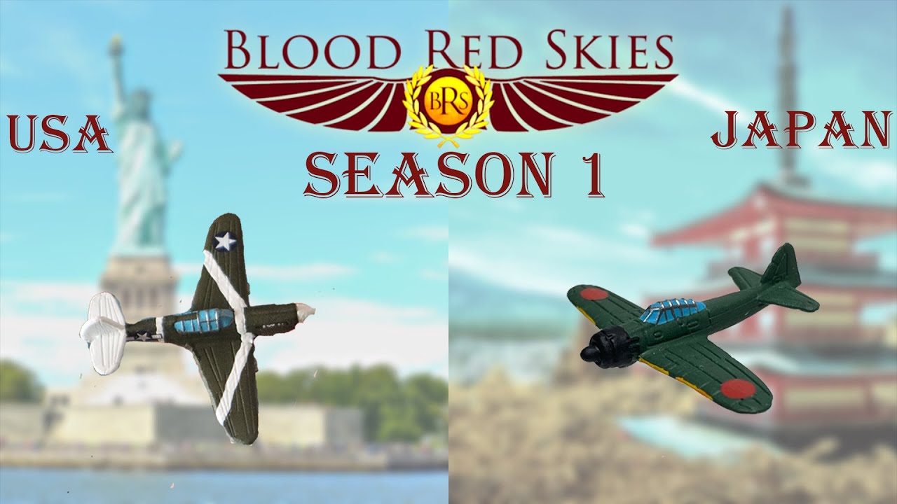 Japan vs. USA | Season 1 Ep 7 | Blood Red Skies Battle Report