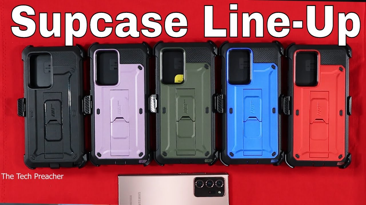 Galaxy Note 20 Ultra Supcase Unicorn Beetle Pro Case Line-Up Review