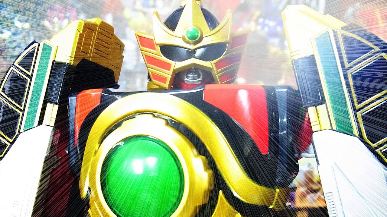 よみがえる Power Rangers Legacy Thunder Megazord　大連王