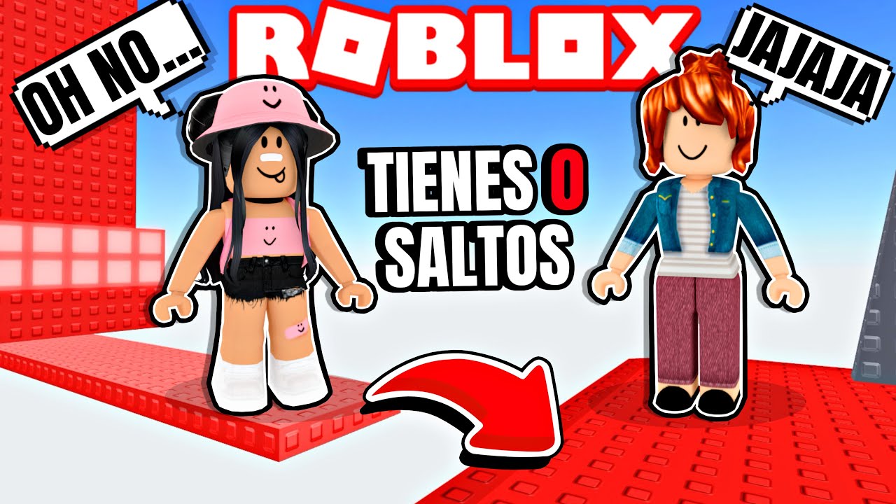 ¡SOLO PUEDO SALTAR 1 VEZ! 😰 / OBBY SALTOS LIMITADOS / MICHI ROBLOX