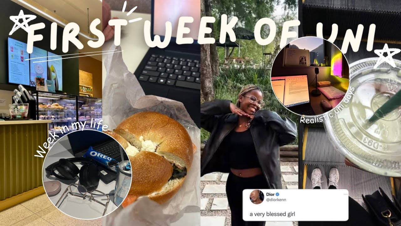 First Week of Uni: realistic, crash outs, study dates, opera night etc| VARSITY STUFF S2 ep1.