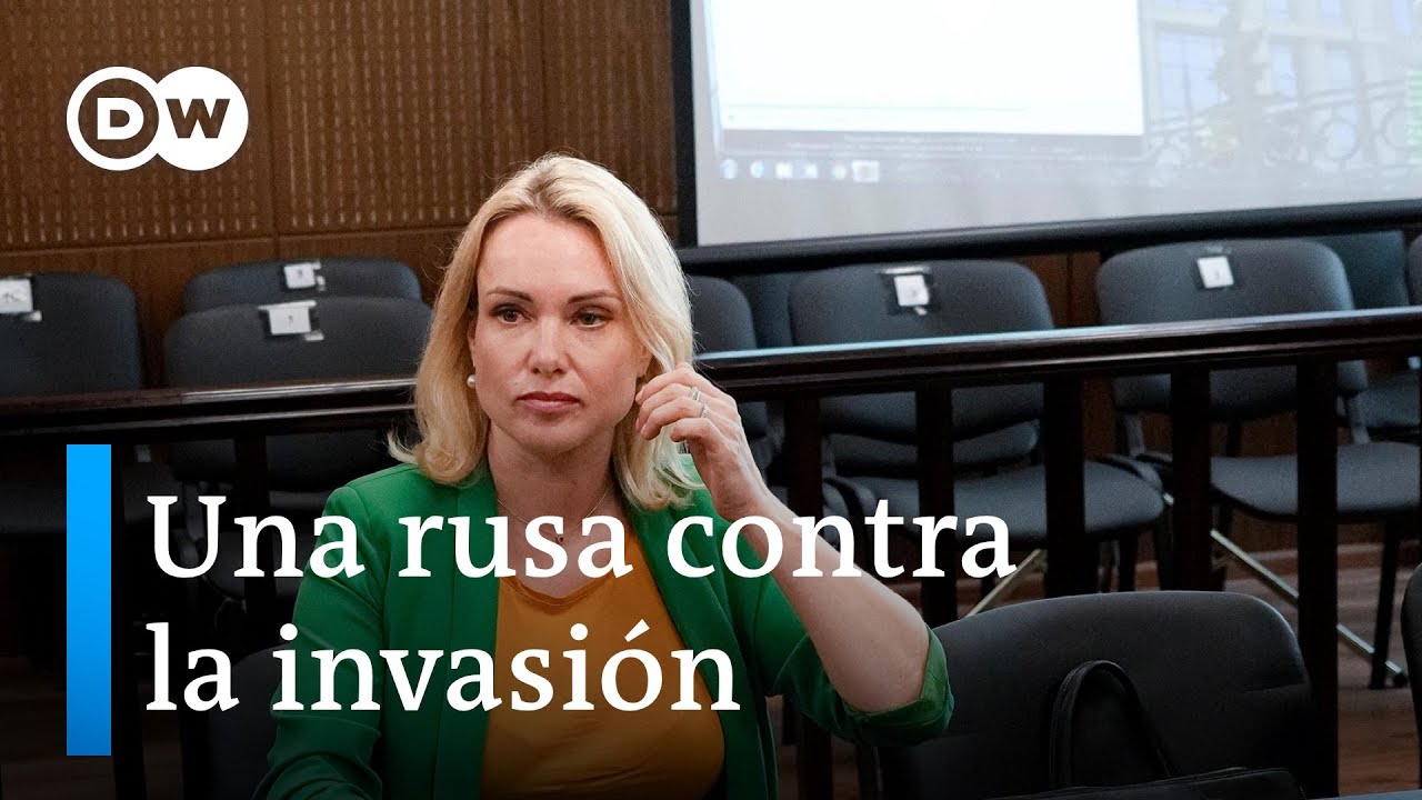 Detenida otra vez la periodista rusa que protesta contra la guerra
