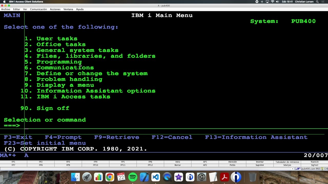 Coding in RPG (IBM i/AS400). Using Table Partitioning.