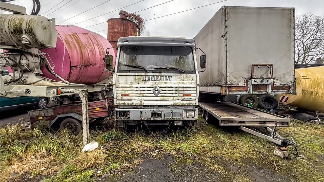 RENAULT  G 340Ti Manager stoi od 13 lat ! Odpalenie tego 