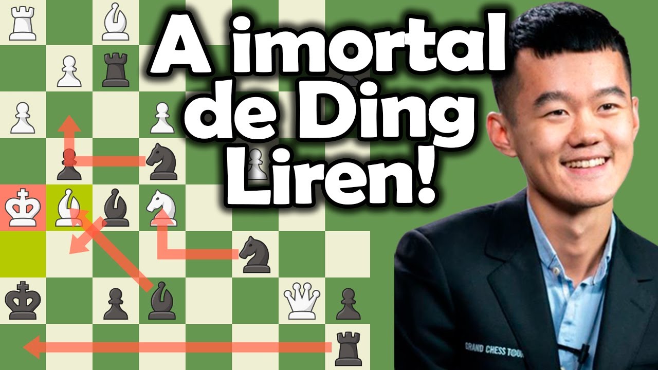 Ding Liren e seu ataque BRUTAL! - O Melhor dos Candidatos ep1